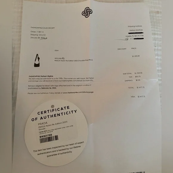 Prada Nylon Re-edition 2005 Shoulder Bag black - Picture 8 of 16